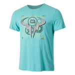 Nike Clothing Nike Dri-Fit RN OC T-Shirt Men-Turquoise,Multicoloured
