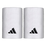 adidas Clothing adidas Wristband 2 Pack Unisex - white, black