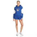 Quiet Please Clothing Quiet Please Retro Stripe Hoody Women-Blue,Multicoloured