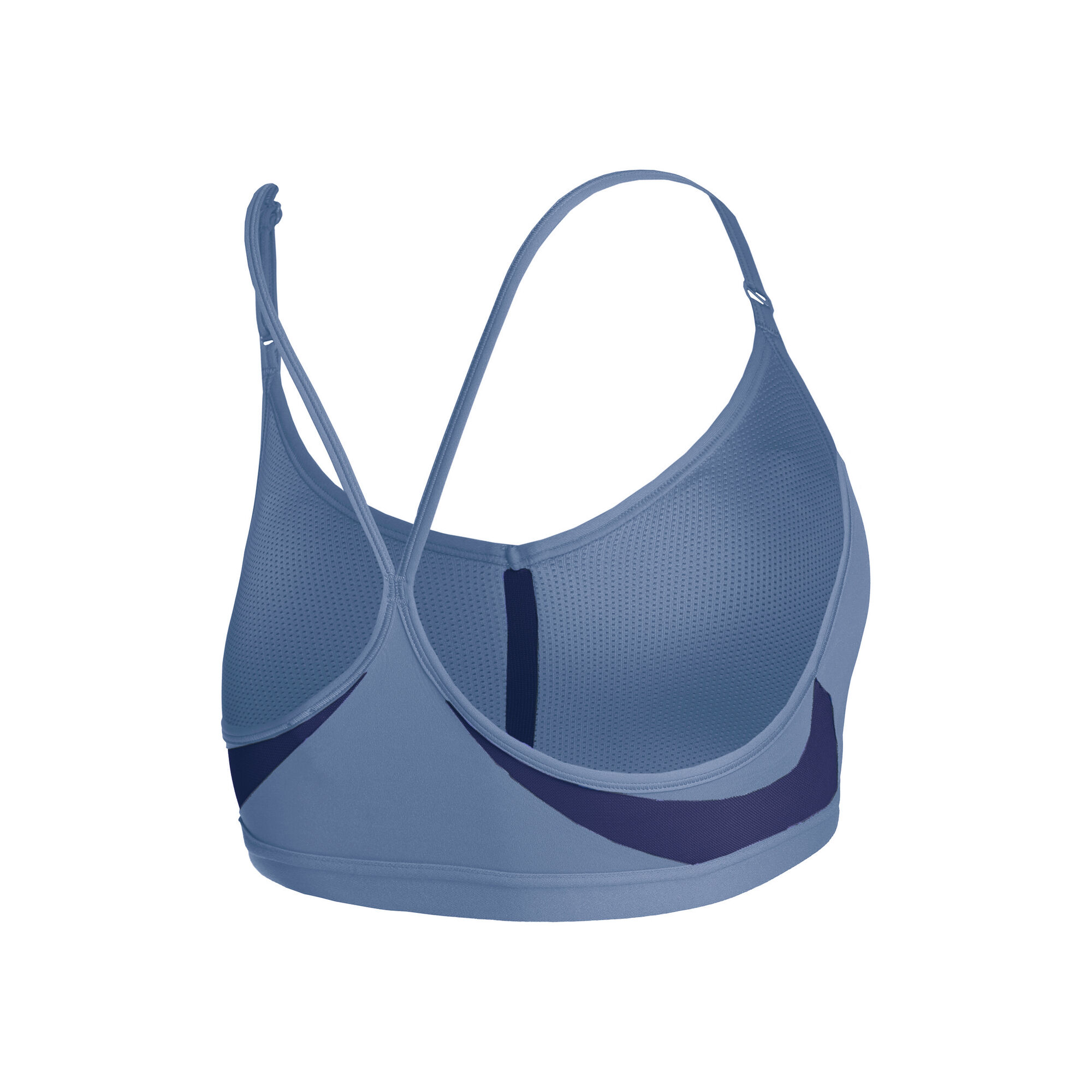 Nike Dri-Fit Indy V-Neck Sports Bras Women Dark Blue Tennis-Point - Main Image