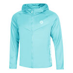 BIDI BADU Clothing BIDI BADU Crew Hood Training Jacket Men-Turquoise
