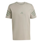 adidas Clothing adidas 3Stripes Regular T-Shirt Men-beige