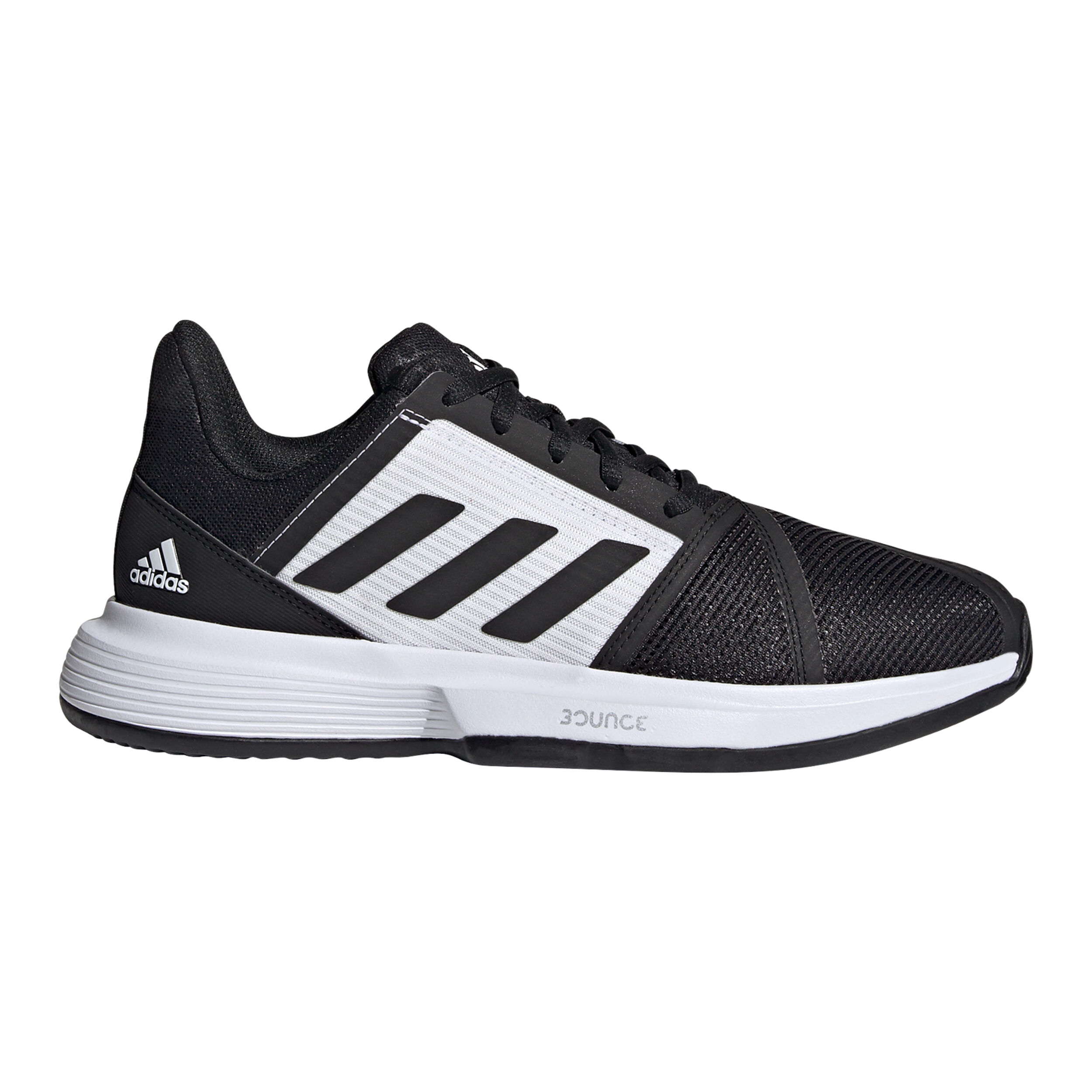 Buy adidas CourtJam Bounce Clay Court Shoe Women Black White online Padel Point COM