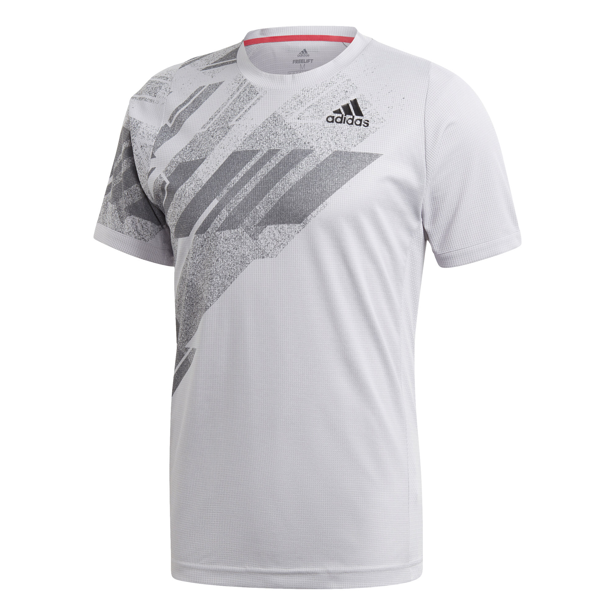 Buy adidas Freelift Print Heat Ready T Shirt Men Grey Black online Padel Point COM