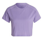 adidas AEROREADY Train Essentials 3 Bar Logo Crop T-Shirt