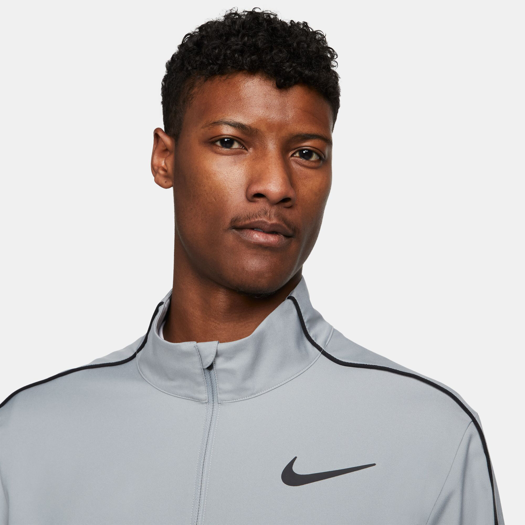 Buy Nike Dri Fit Team Woven Training Jacket Men Grey online