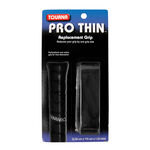 Tourna Replacement grips Tourna Pro Thin Grip 1 Pack-Black