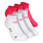 BIDI BADU Clothing BIDI BADU Leana No Show Tech Tennis Socks-White,Pink