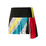 Hi-Retro Color Block Pleated Skirt