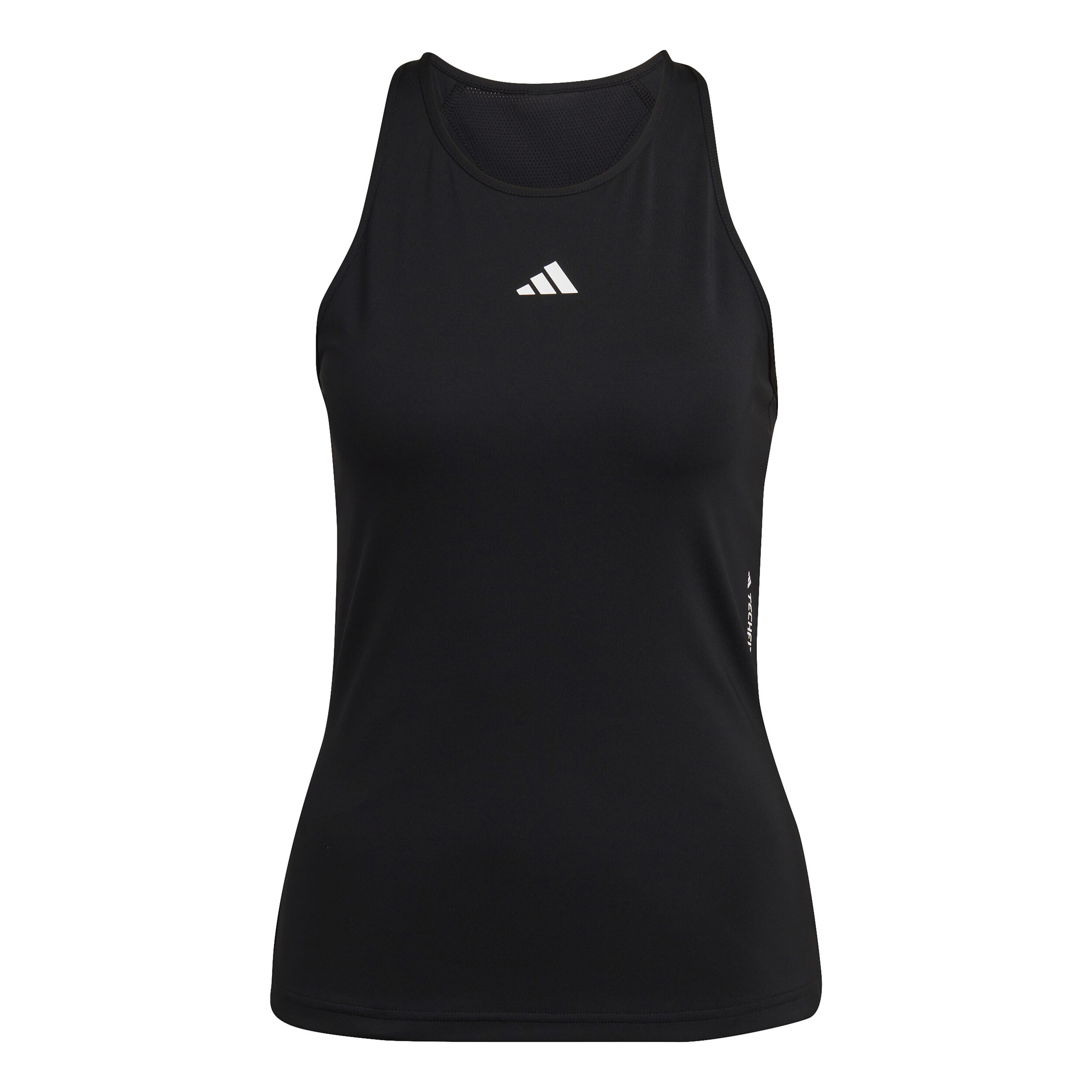 Adidas black vest top hot sale