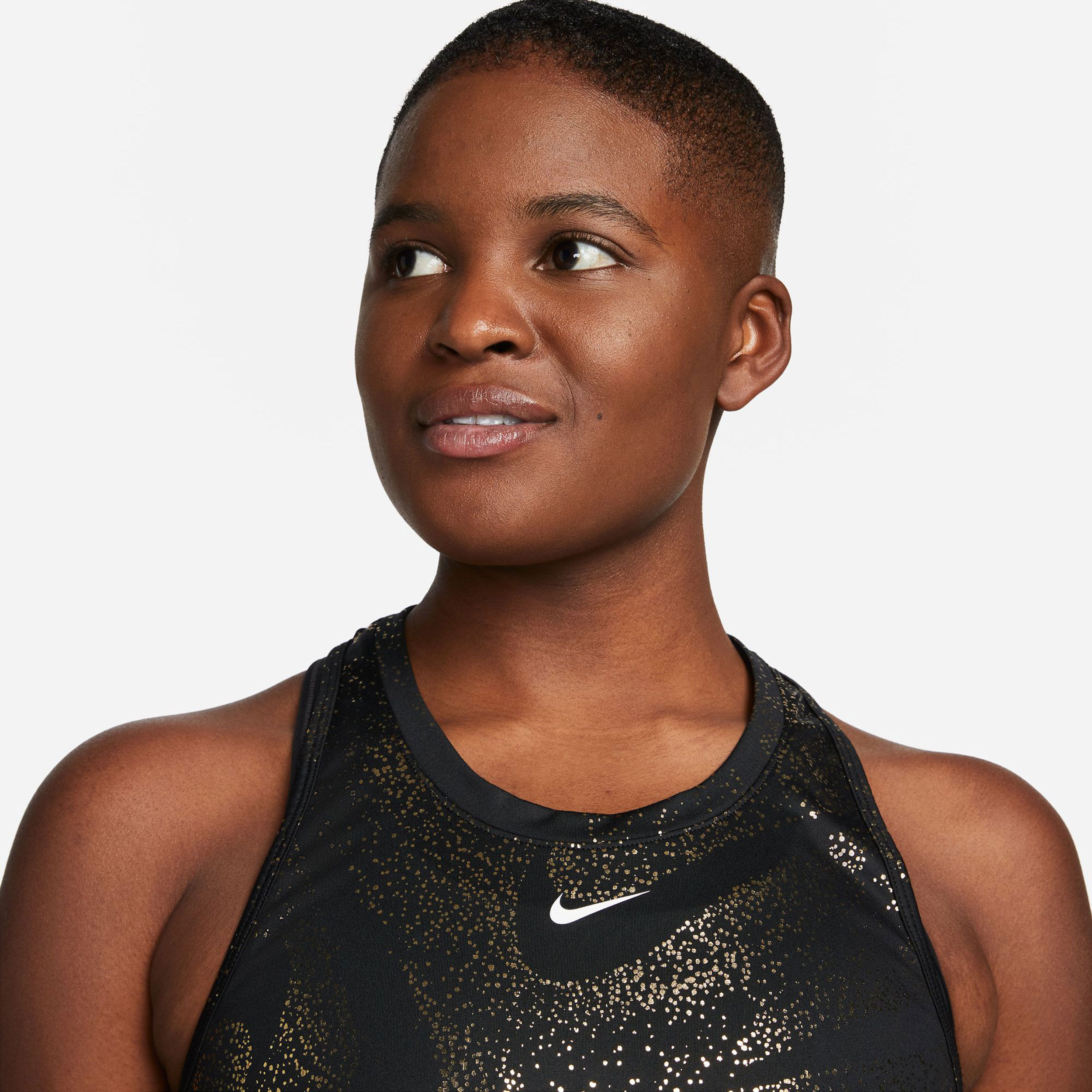 Black and gold sales nike tank top