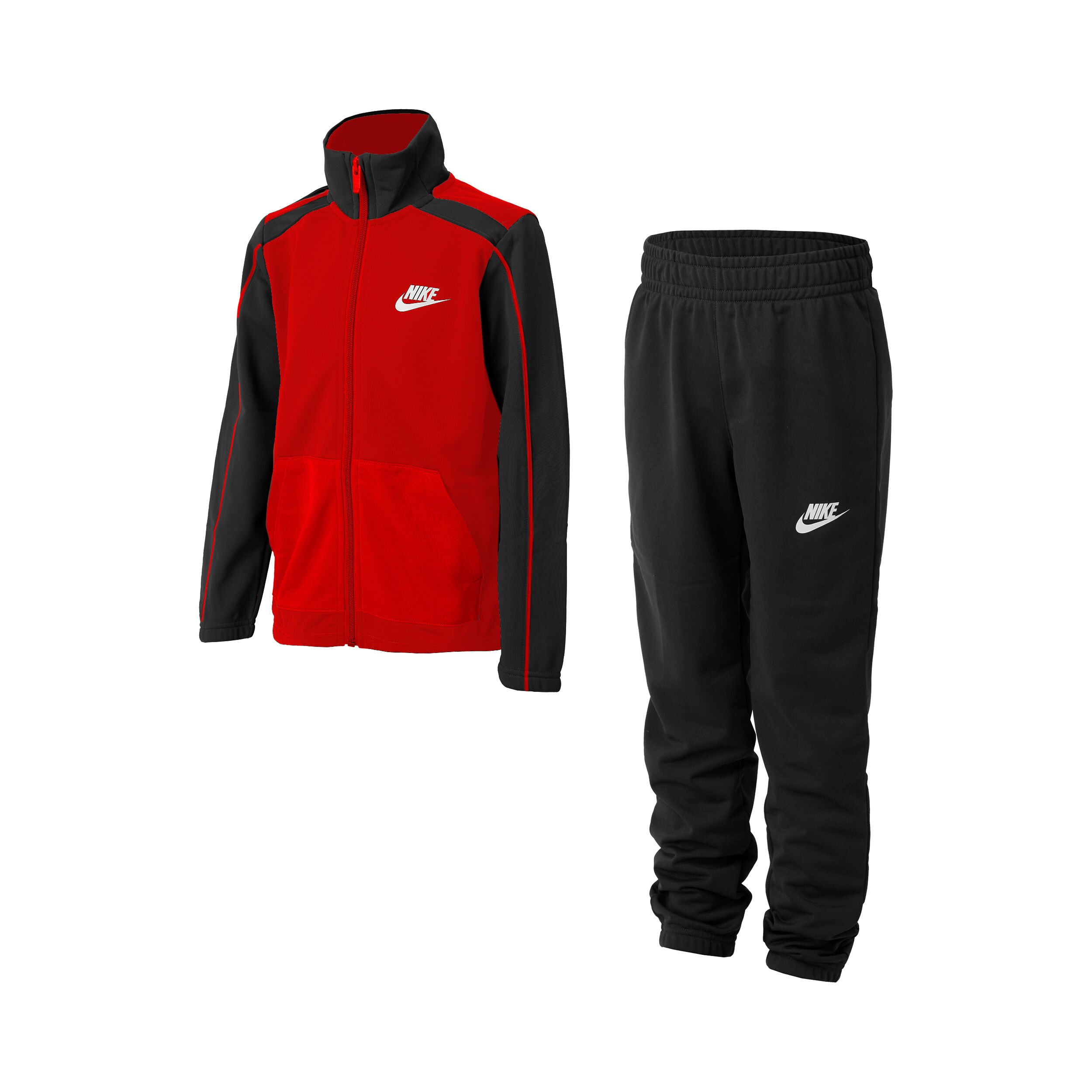 Red nike tracksuit boys shop