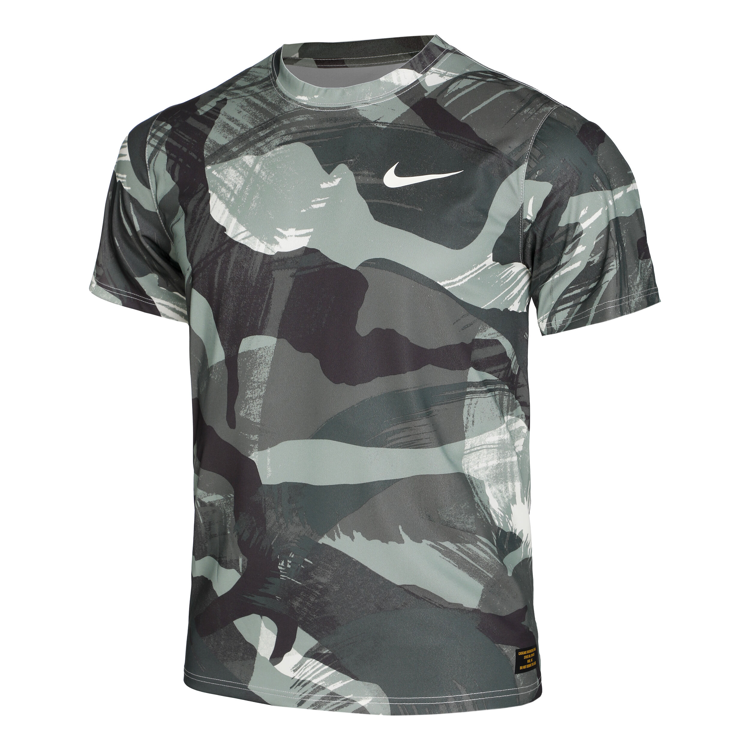Nike men's dry legend camo swoosh graphic tee clearance
