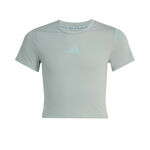 adidas T-Shirt adidas Sport Icons Soft T-Shirt Girls-sage