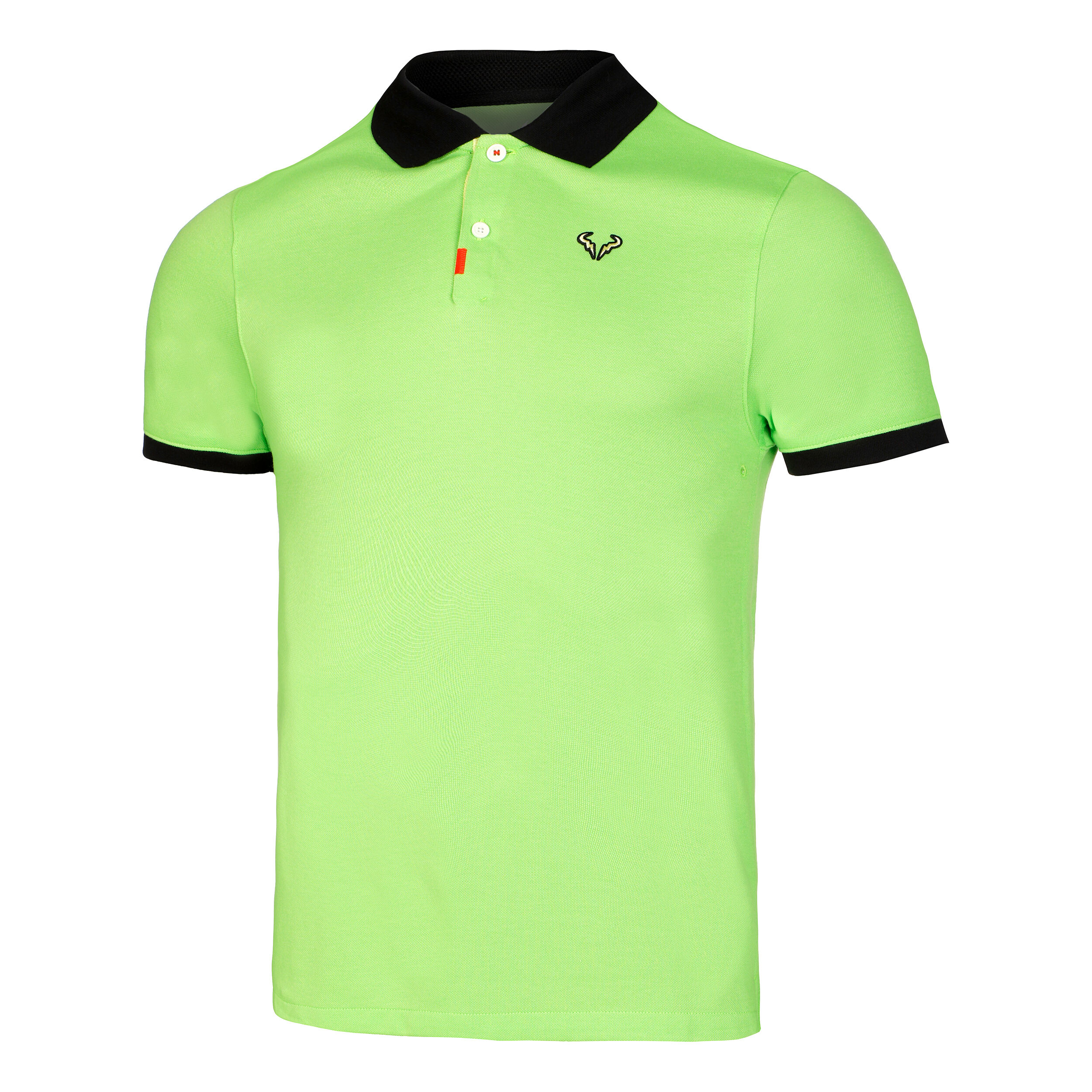 Black and neon green polo shirt online