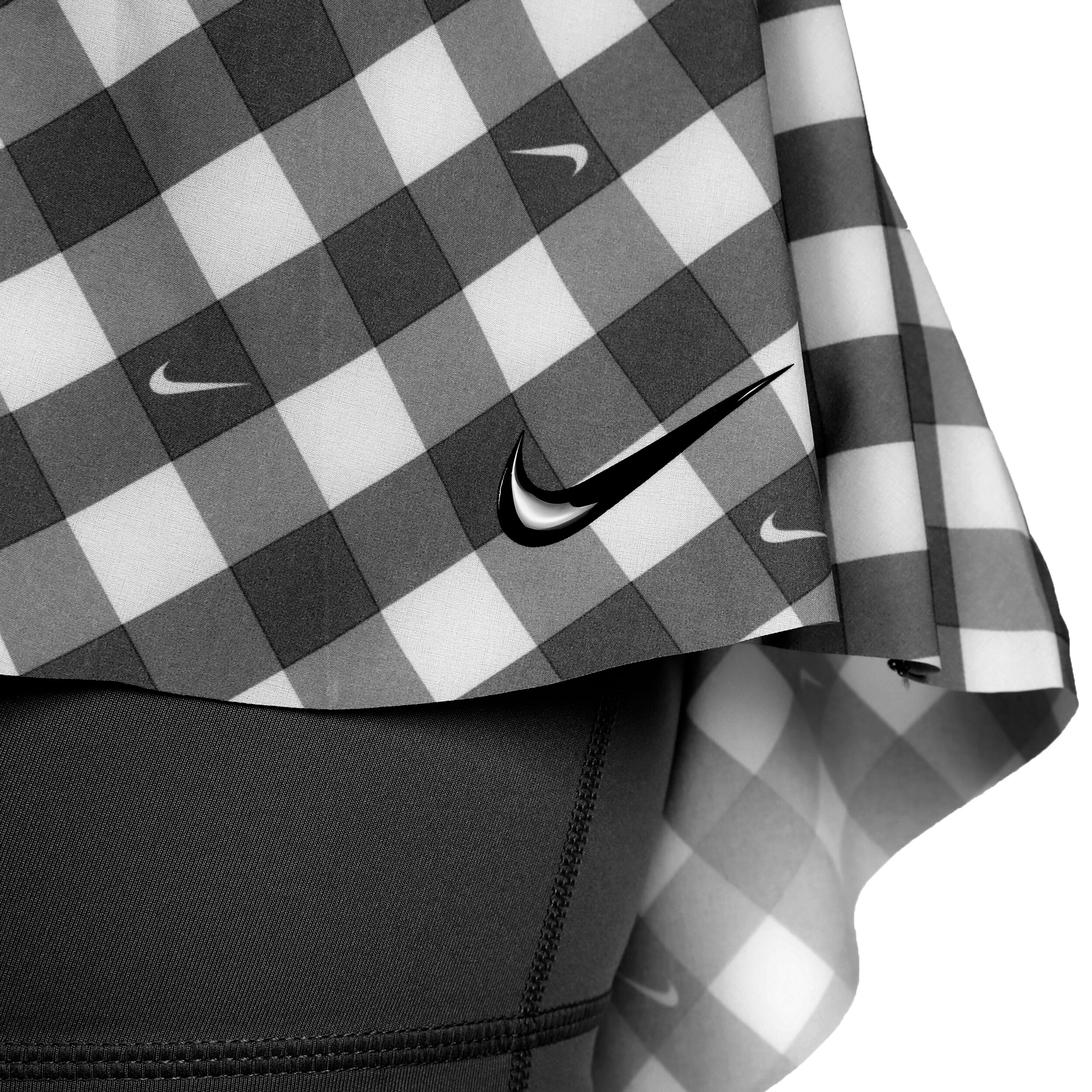 Black and white checkered skirt nike clearance