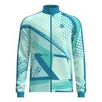 BIDI BADU Good Vibes Printed Jacket - petrol/ mint