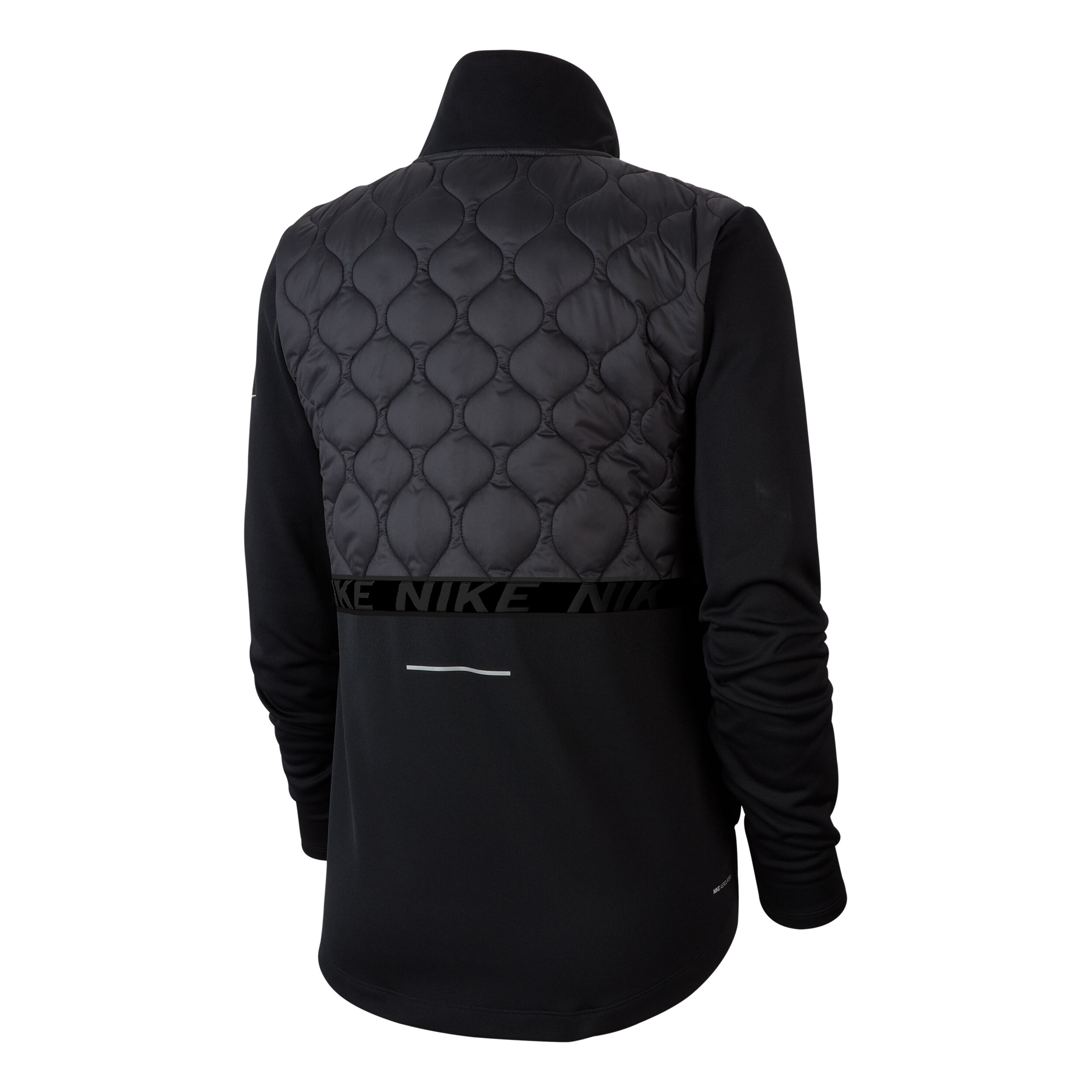 Aerolayer Running Jacket Women Black Silver