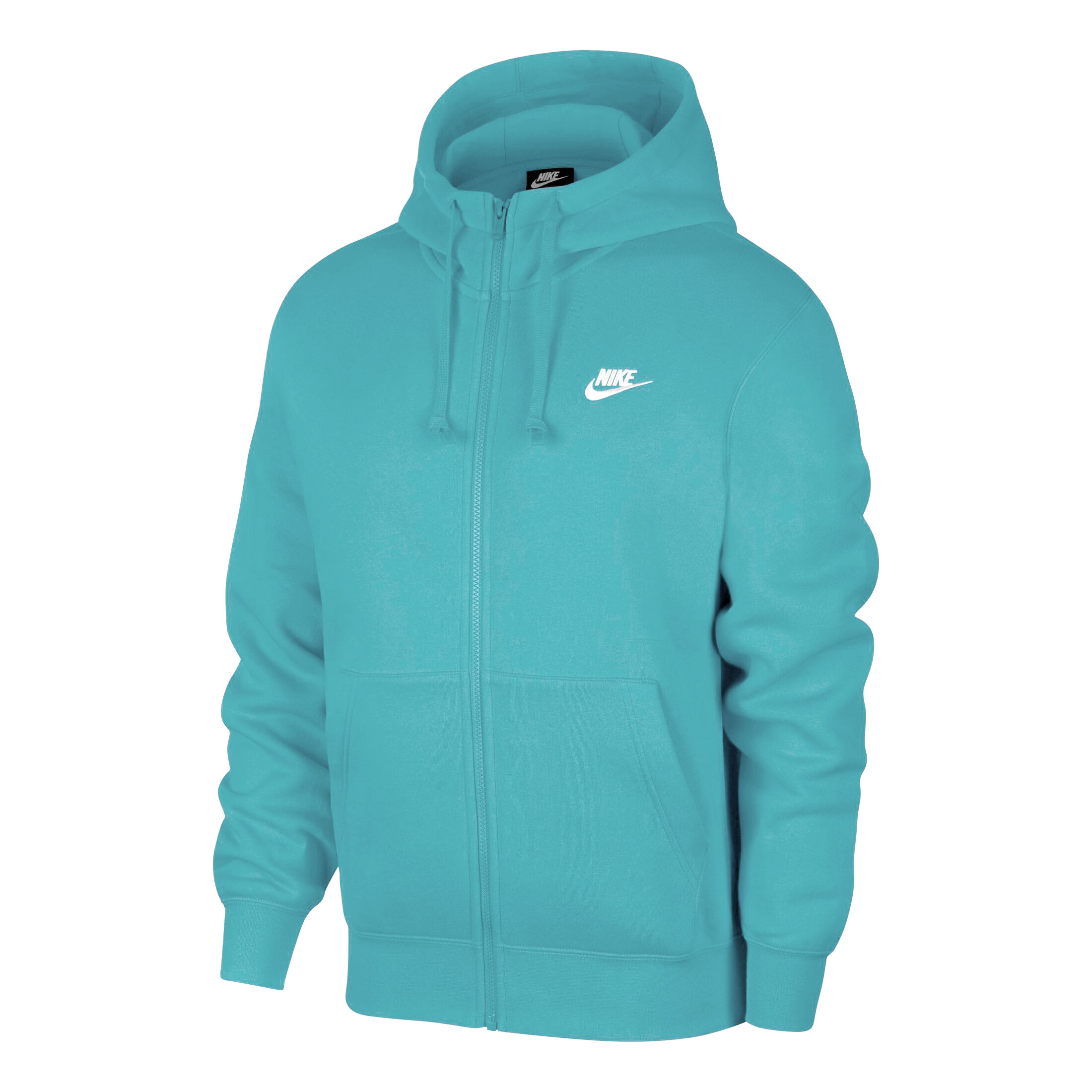 Sportswear Club Fleece Zip Hoodie Men Turquoise