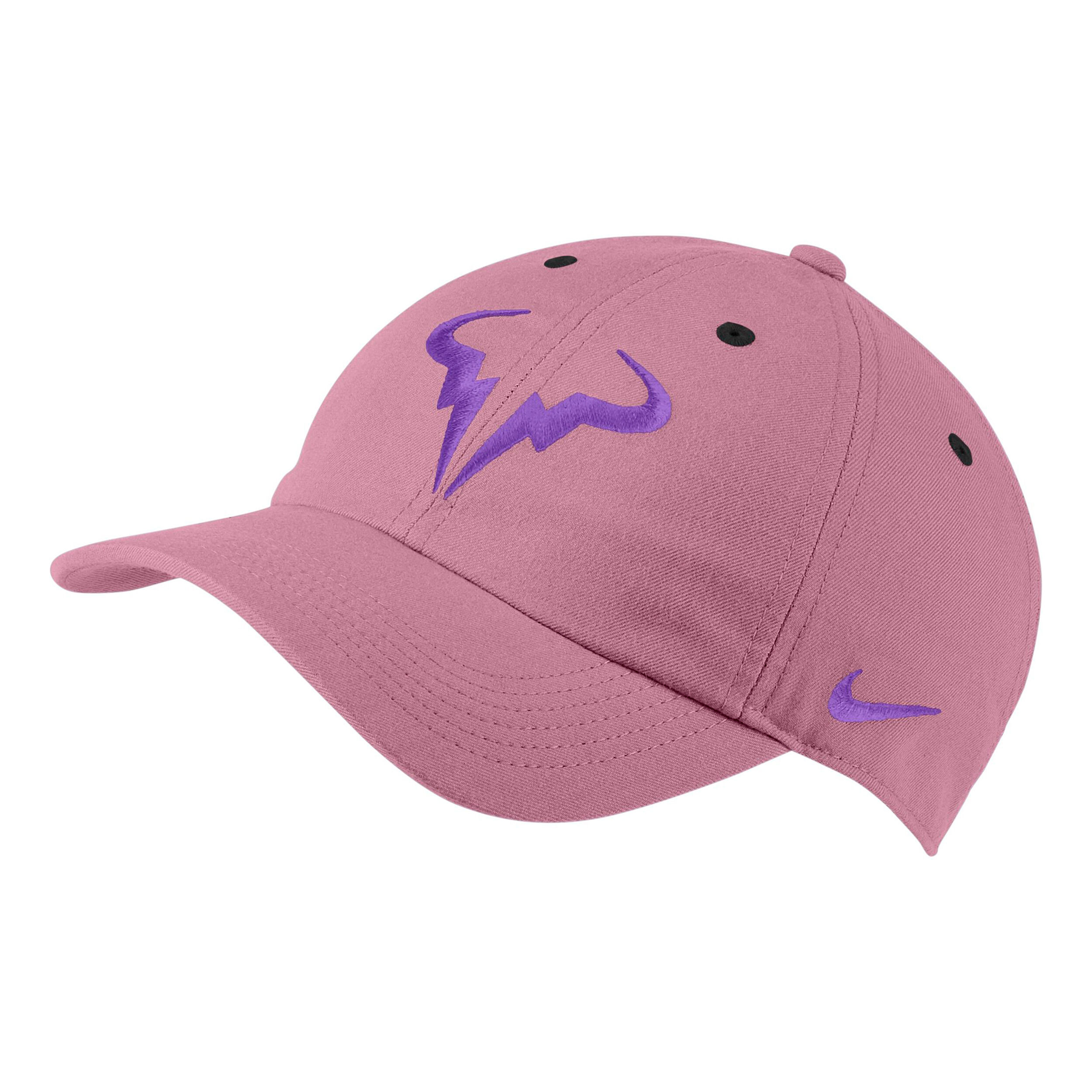 Buy Nike Rafael Nadal Court AeroBill H86 Cap Pink Violet online Padel Point COM