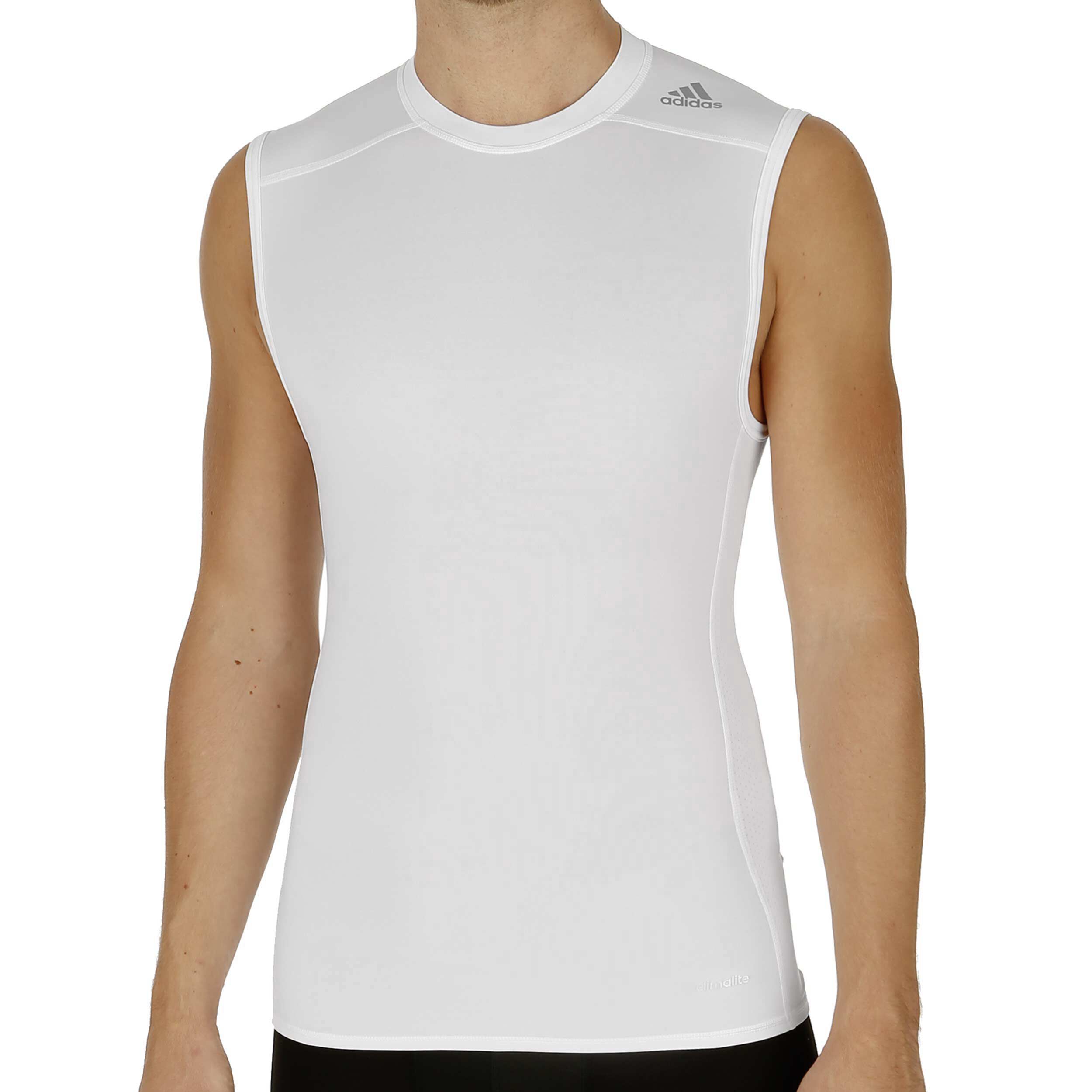 Adidas compression hot sale shirt sleeveless