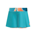 BIDI BADU Clothing BIDI BADU Melbourne 2025 Printed Wavy Skirt Girls-Petrol,Orange