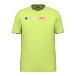 HEAD Clothing HEAD Rainbow T-Shirt Men-Lime