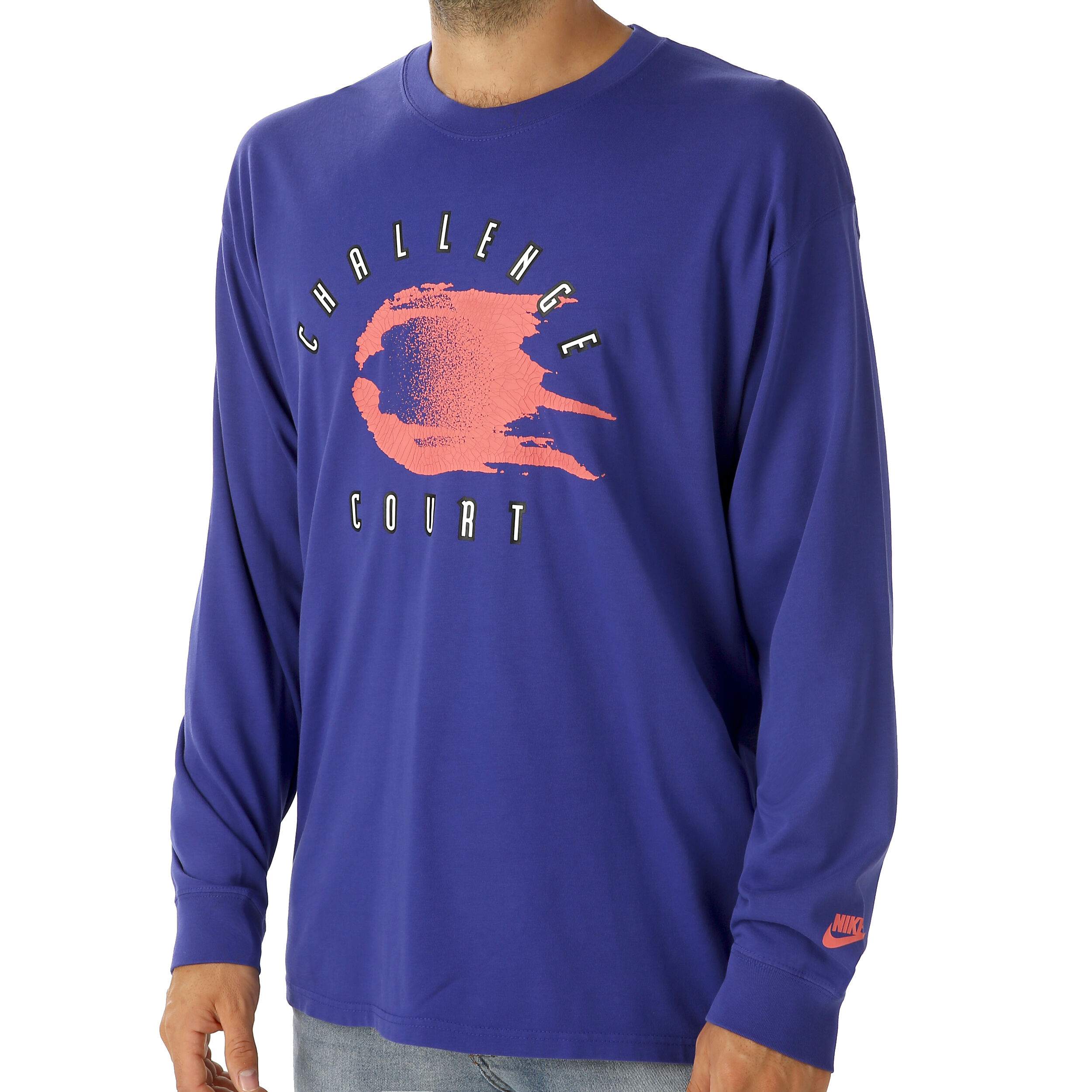 Nike challenge court sweatshirt clearance