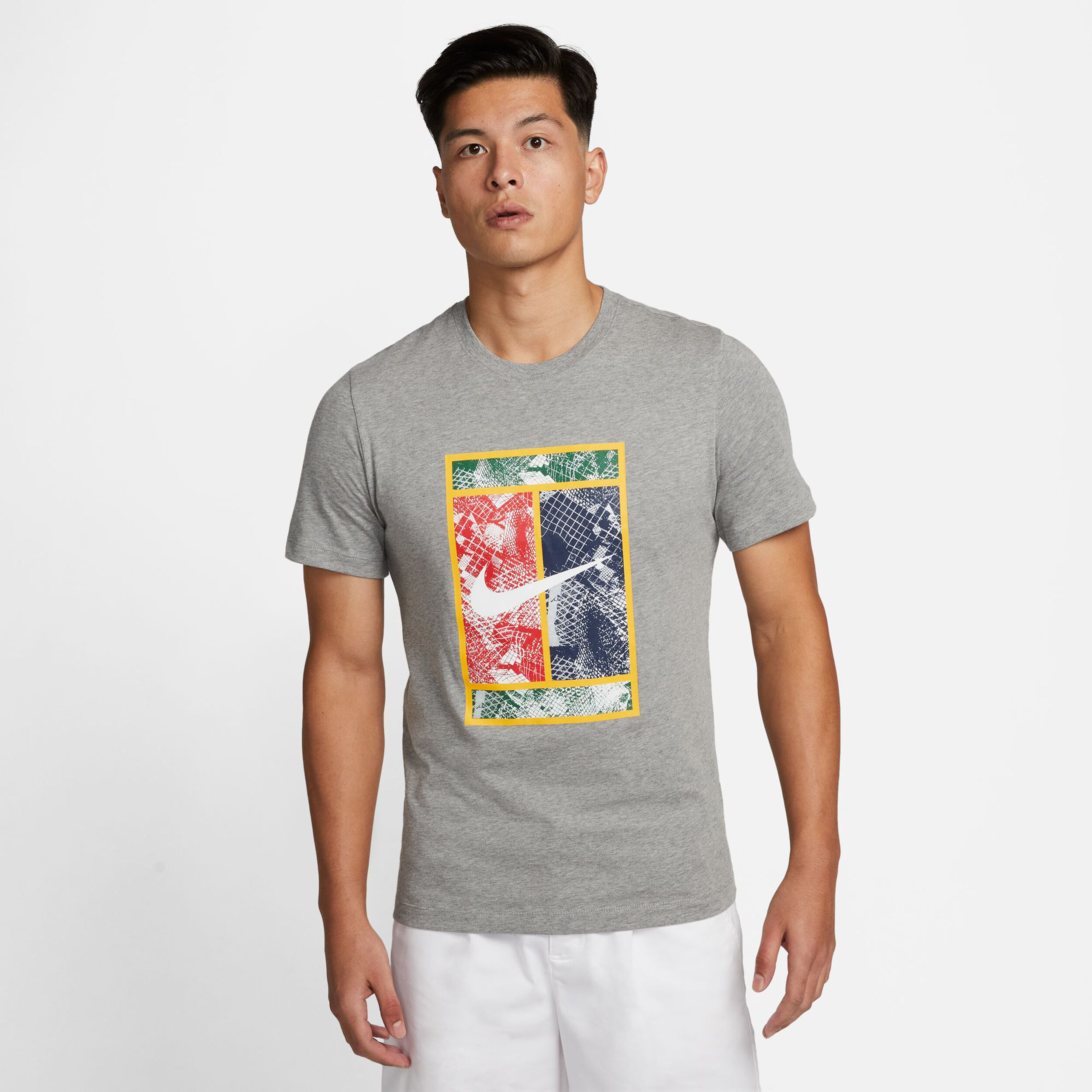 ON Court-T LIMITED EDITION Size:M 2枚セット Buy Nike Court Heritage T-Shirt Men Grey, Multicoloured