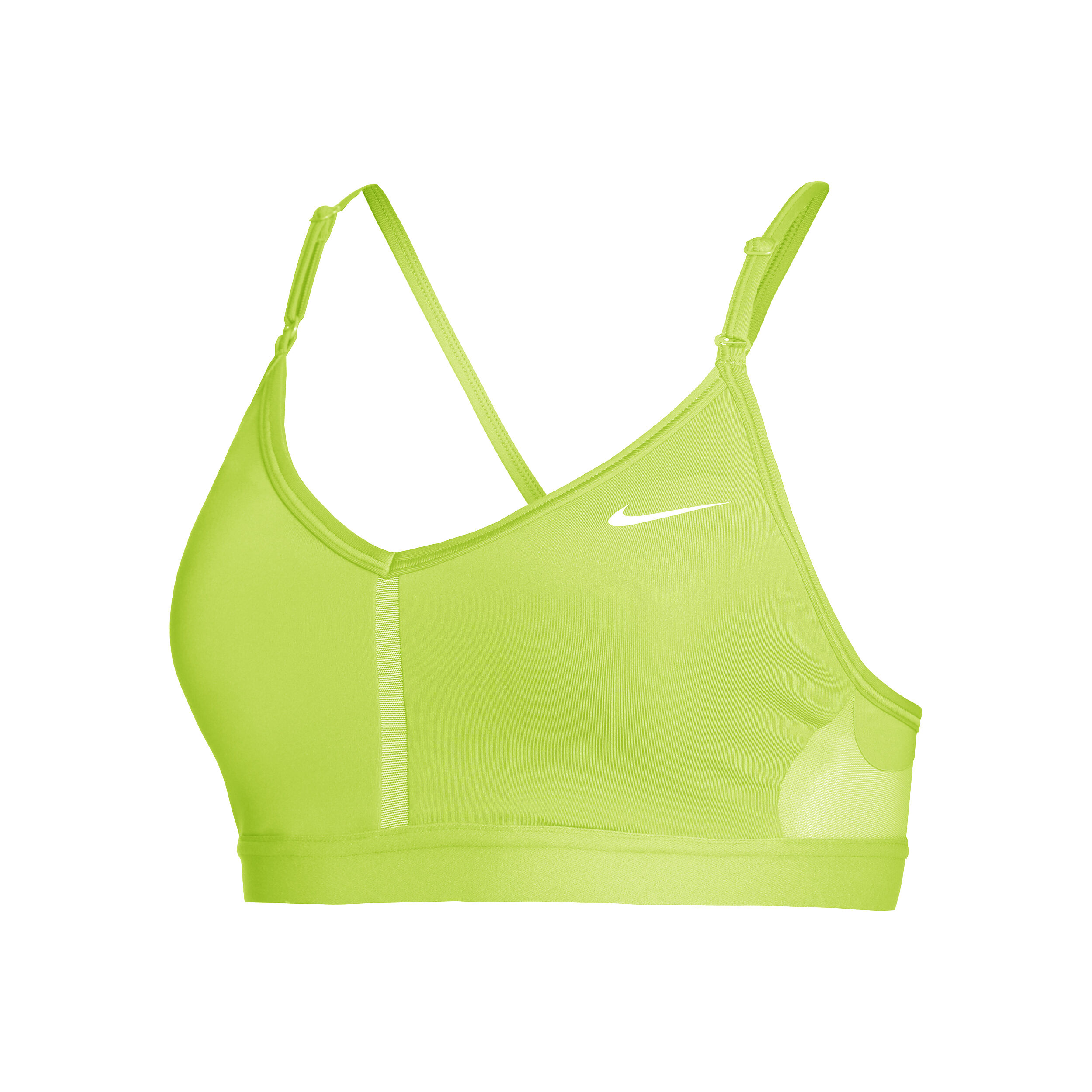 Green sports hotsell bra nike