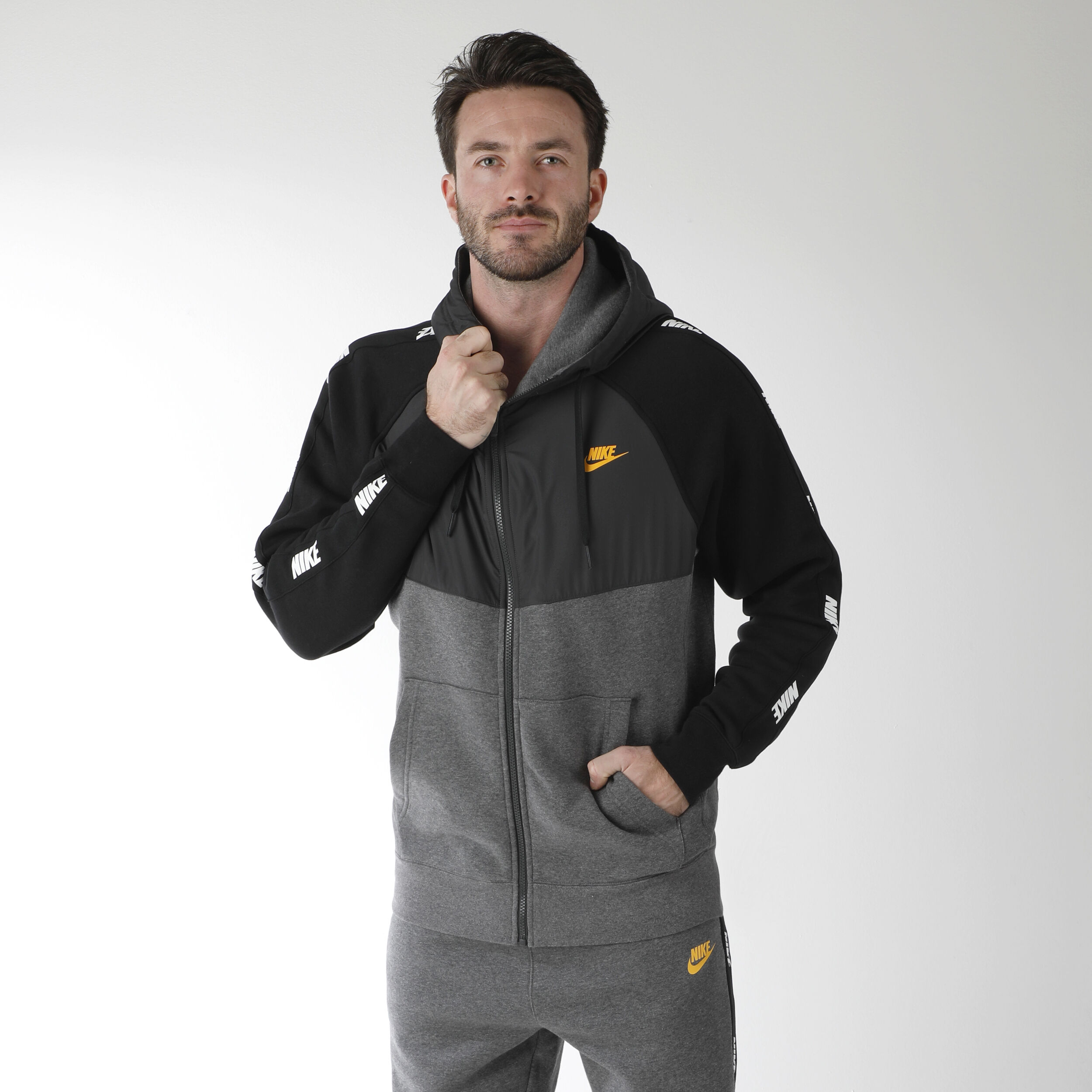 Buy Nike Sportswear Men Black Lightgrey online Padel Point COM