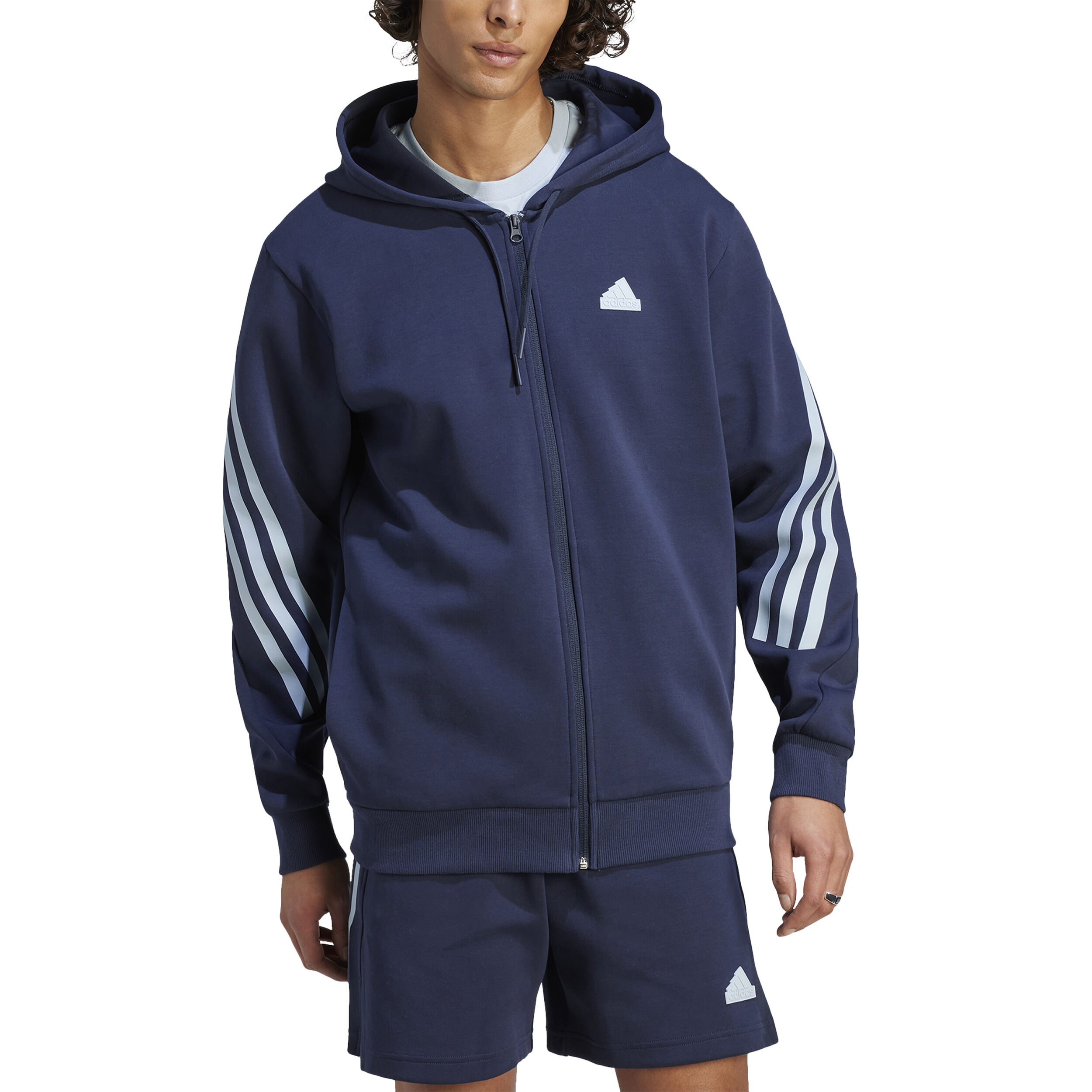 Buy adidas Future Icon 3 Stripes Full-Zip Hoodie Men Dark