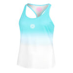 BIDI BADU Clothing BIDI BADU Crew Gradiant Tank Top Women-Turquoise,White