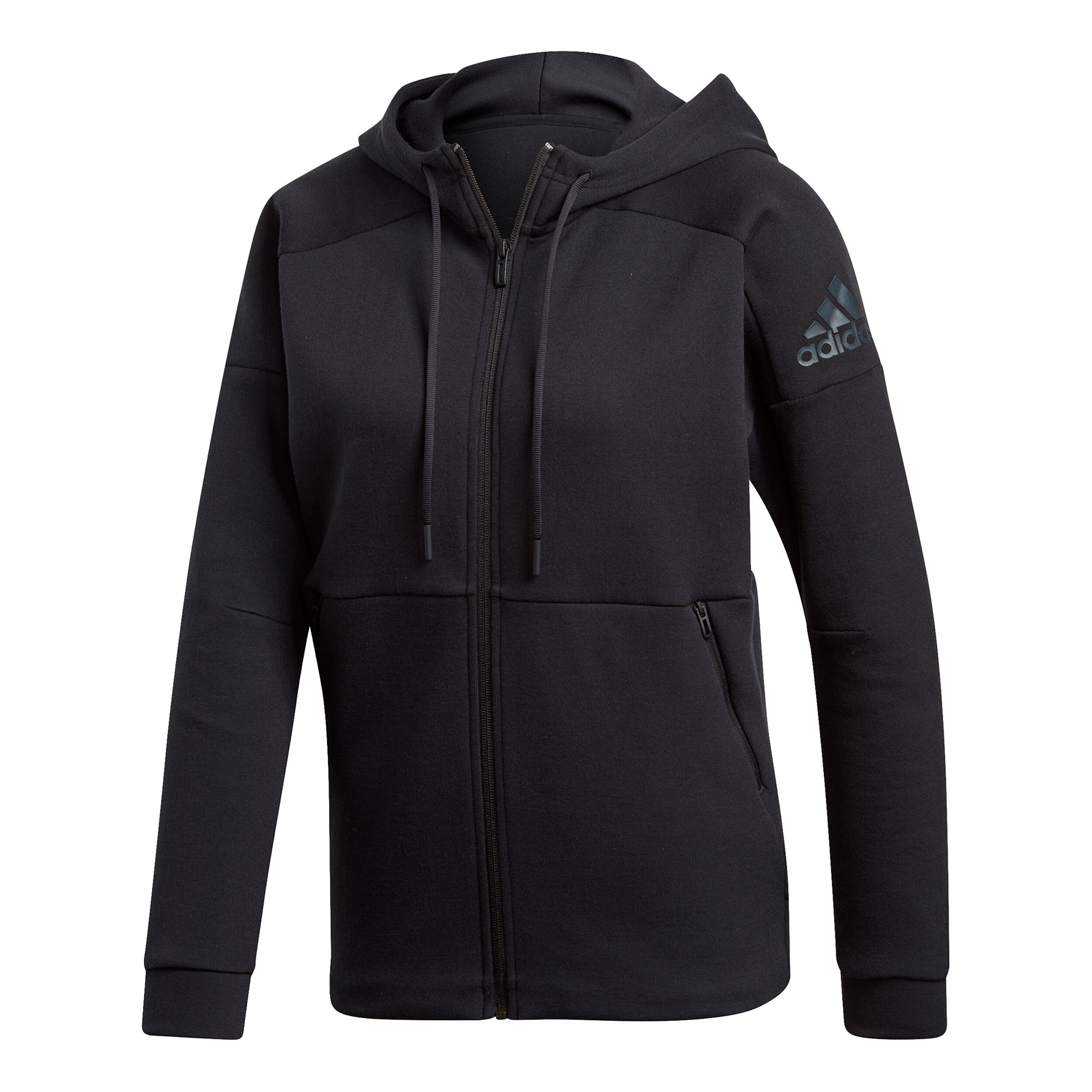 Buy adidas ID Stadium Zip Hoodie Women Black Dark Grey online