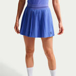 Nike Tennis apparel Nike Court Dri-FIT Advantage Ace Skirt Women-blue, black