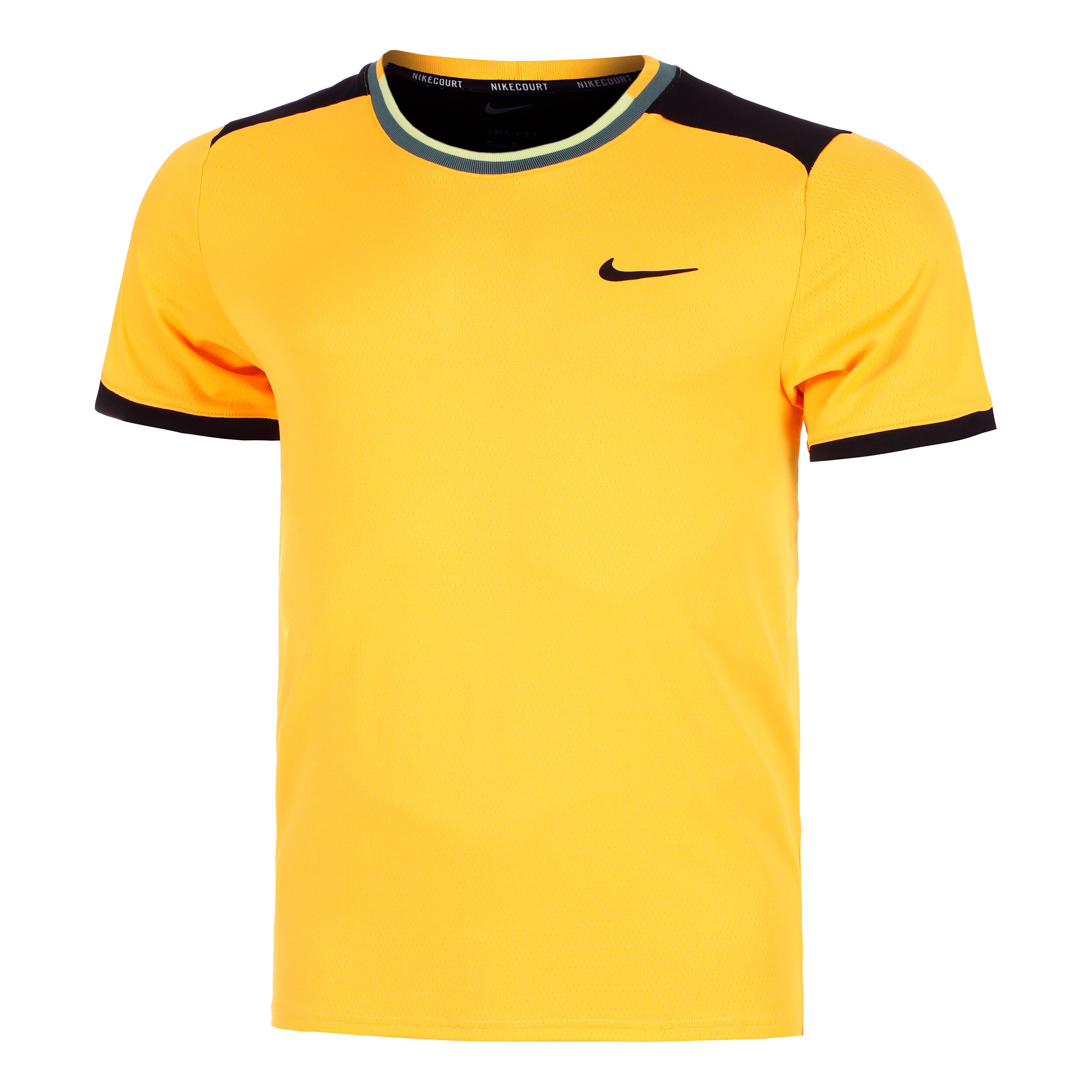 Nike tennis shirt orange cheap