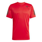 adidas Clothing adidas Club 3Stripes T-Shirt Men-red