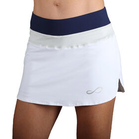 Image of Race Skirt Women-White,Dark Blue