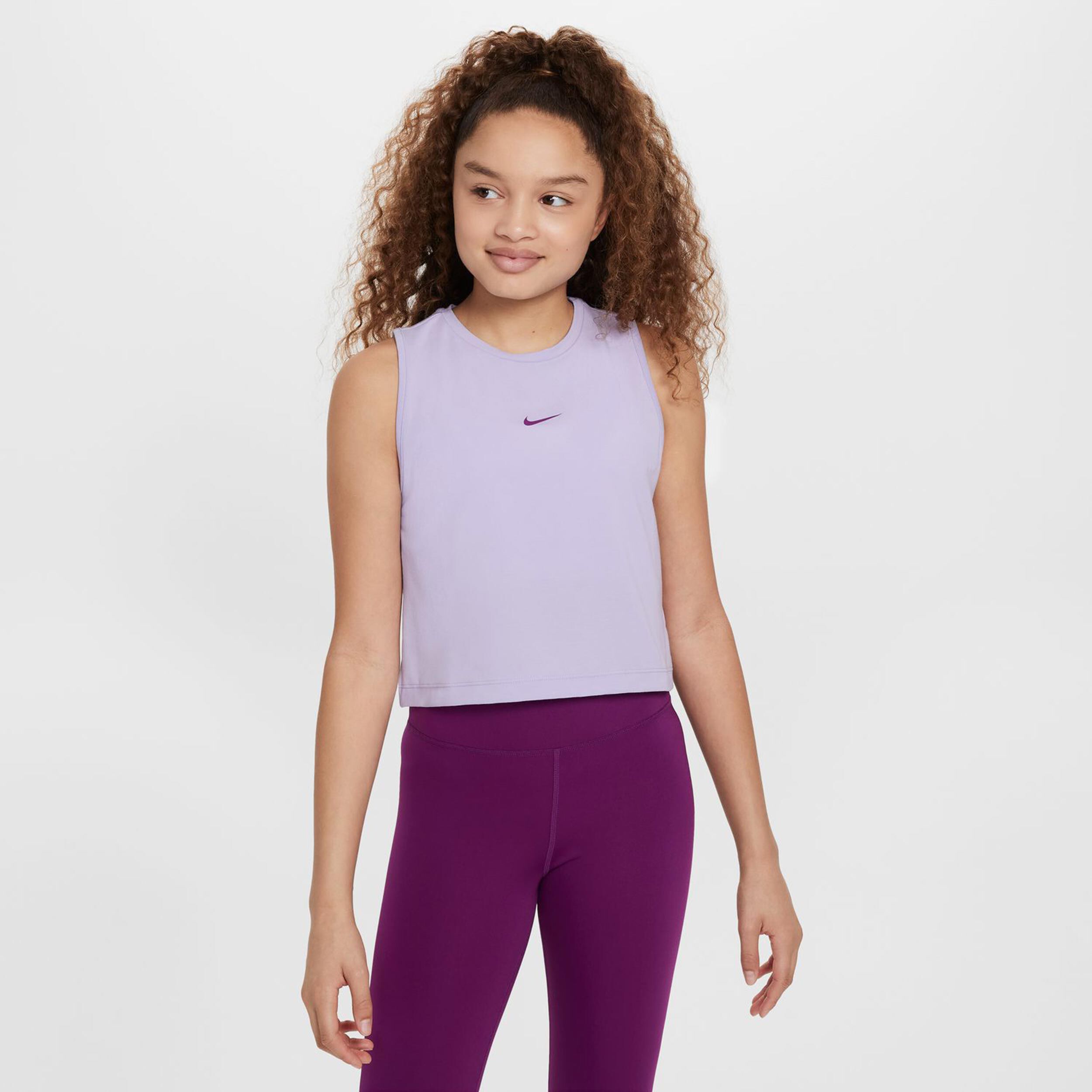 Buy Nike Dri Fit Pro Big Kids Tank Top Girls Lilac online Padel Point COM