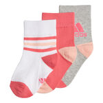 adidas Little Kids Ankle 3er Pack