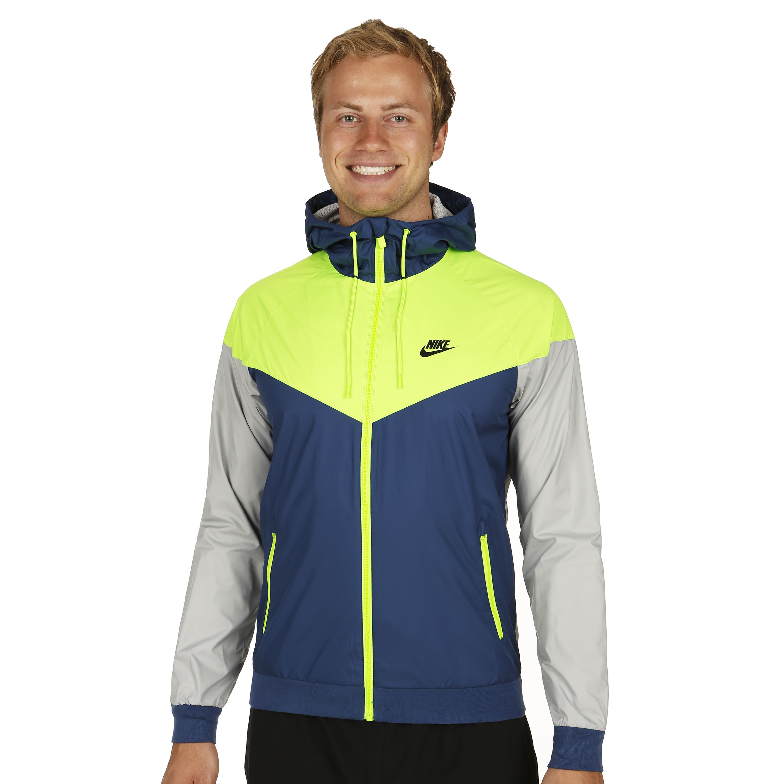Buy Nike Sportswear Windrunner Training Jacket Men Blue Neon