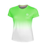 BIDI BADU Clothing BIDI BADU Crew Gradiant T-Shirt Girls-Neon Green,White