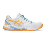 ASICS Padel shoes ASICS Gel-Dedicate 8 Padel Shoe Women-White,Orange