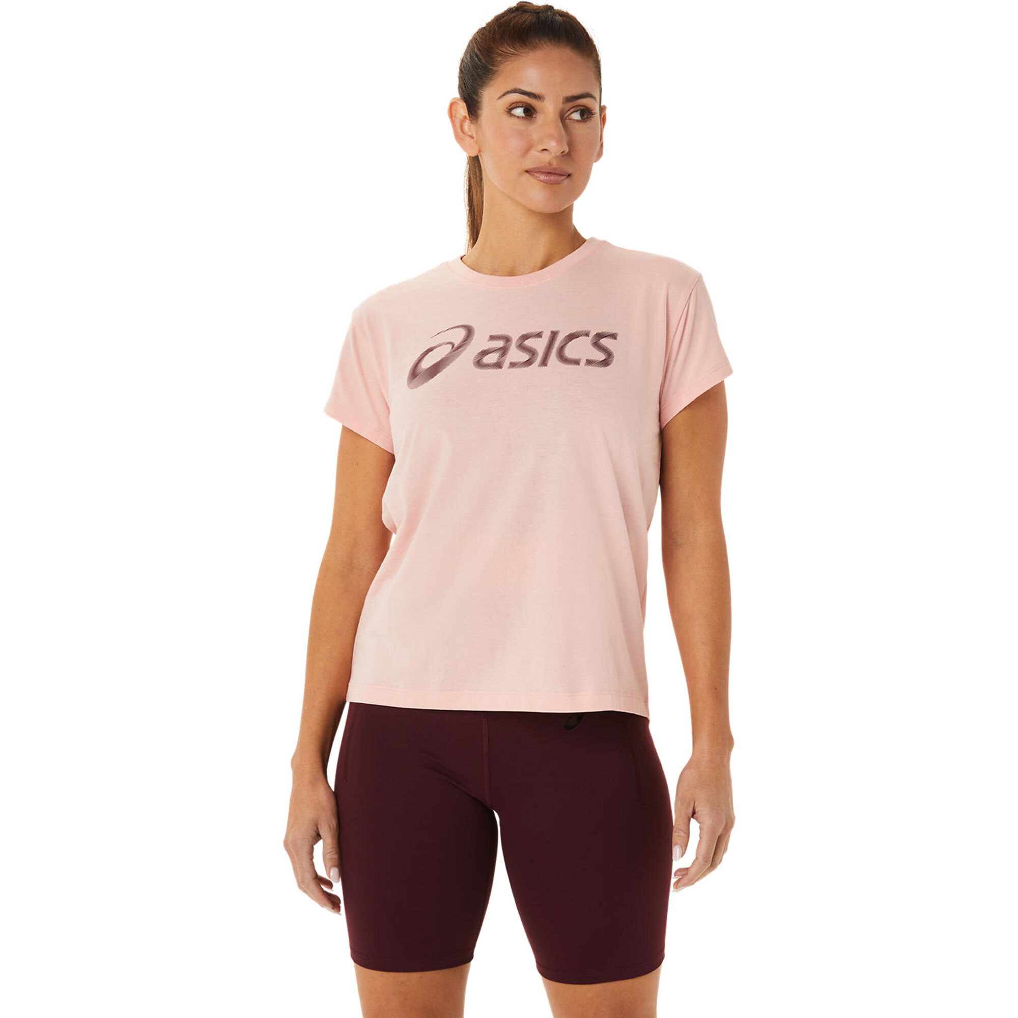 asics big logo tee