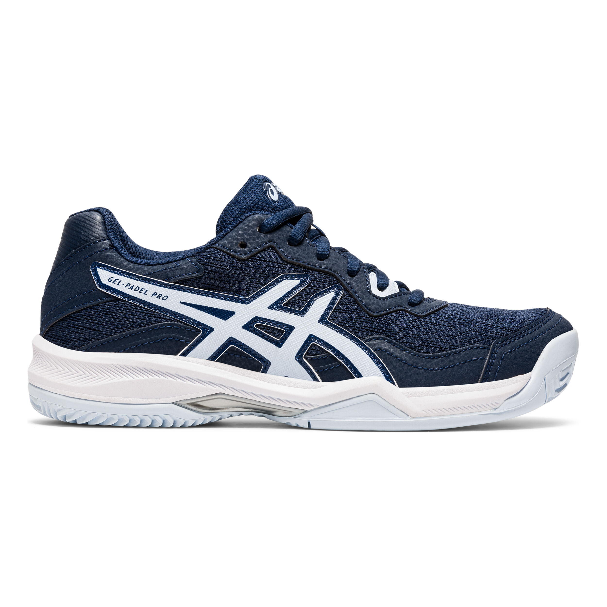 Gel Padel Pro 4 Padel Shoe Women Dark Blue Light Blue