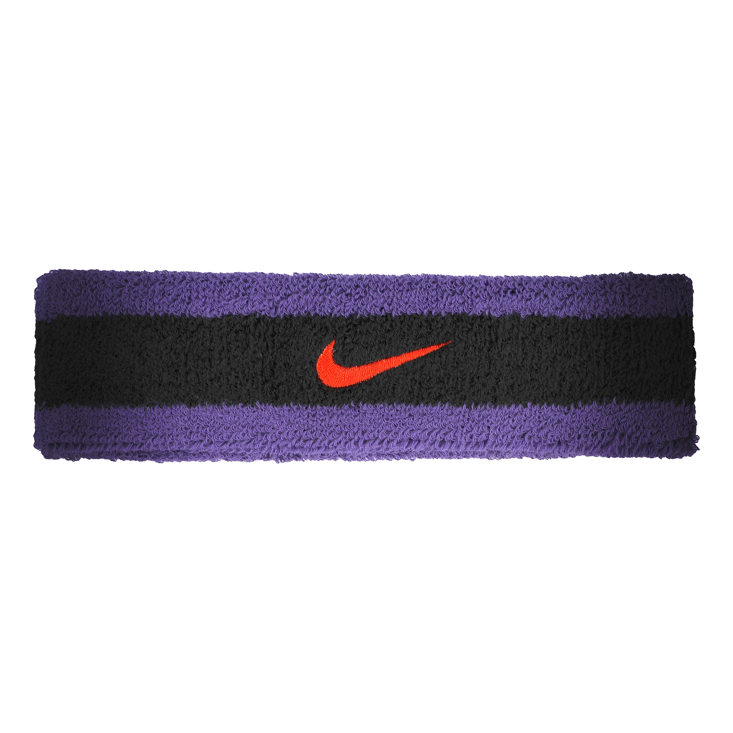 Purple nike swoosh best sale headband