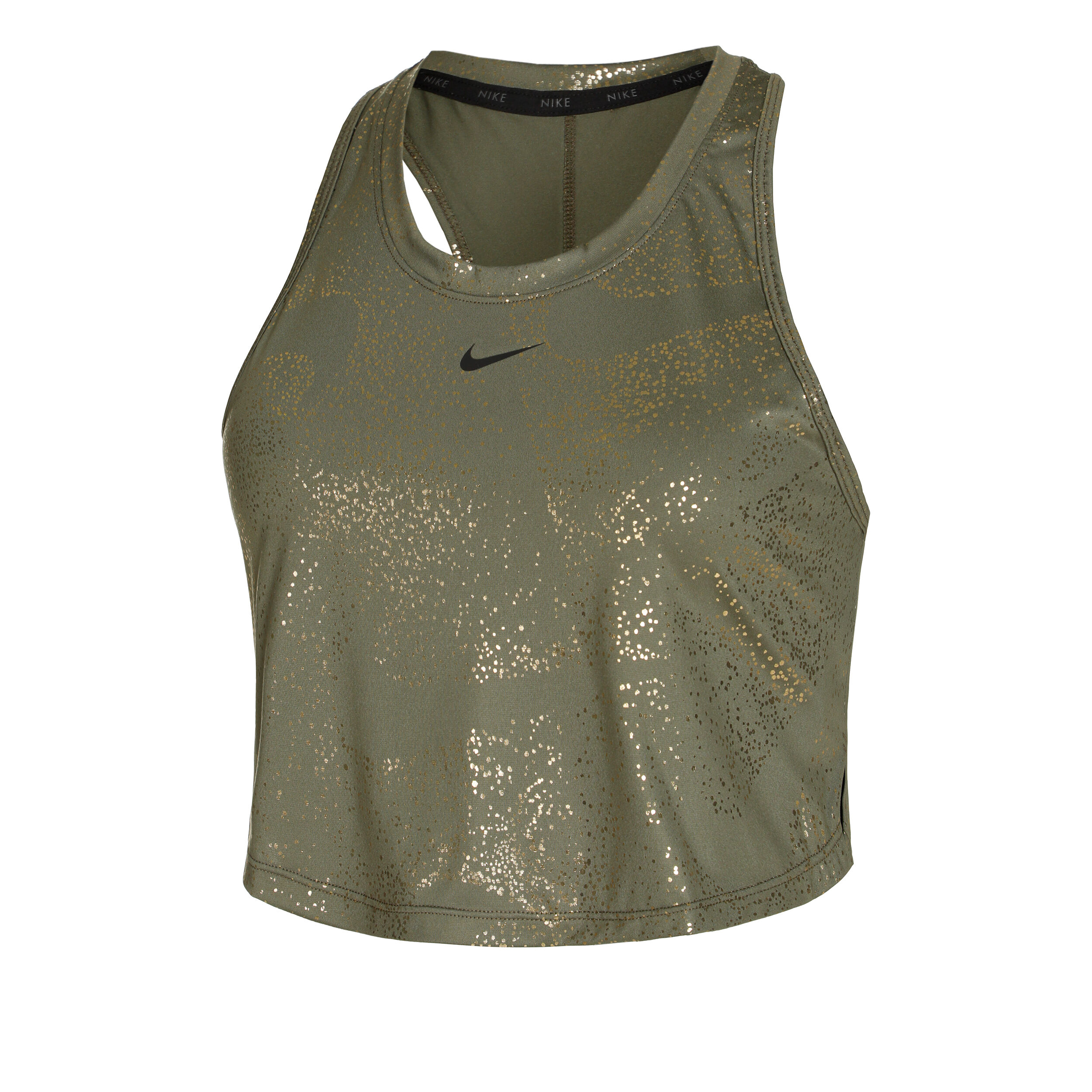 Nike metallic tank on sale