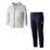 Diamond II Rib Mel FT Tracksuit Men