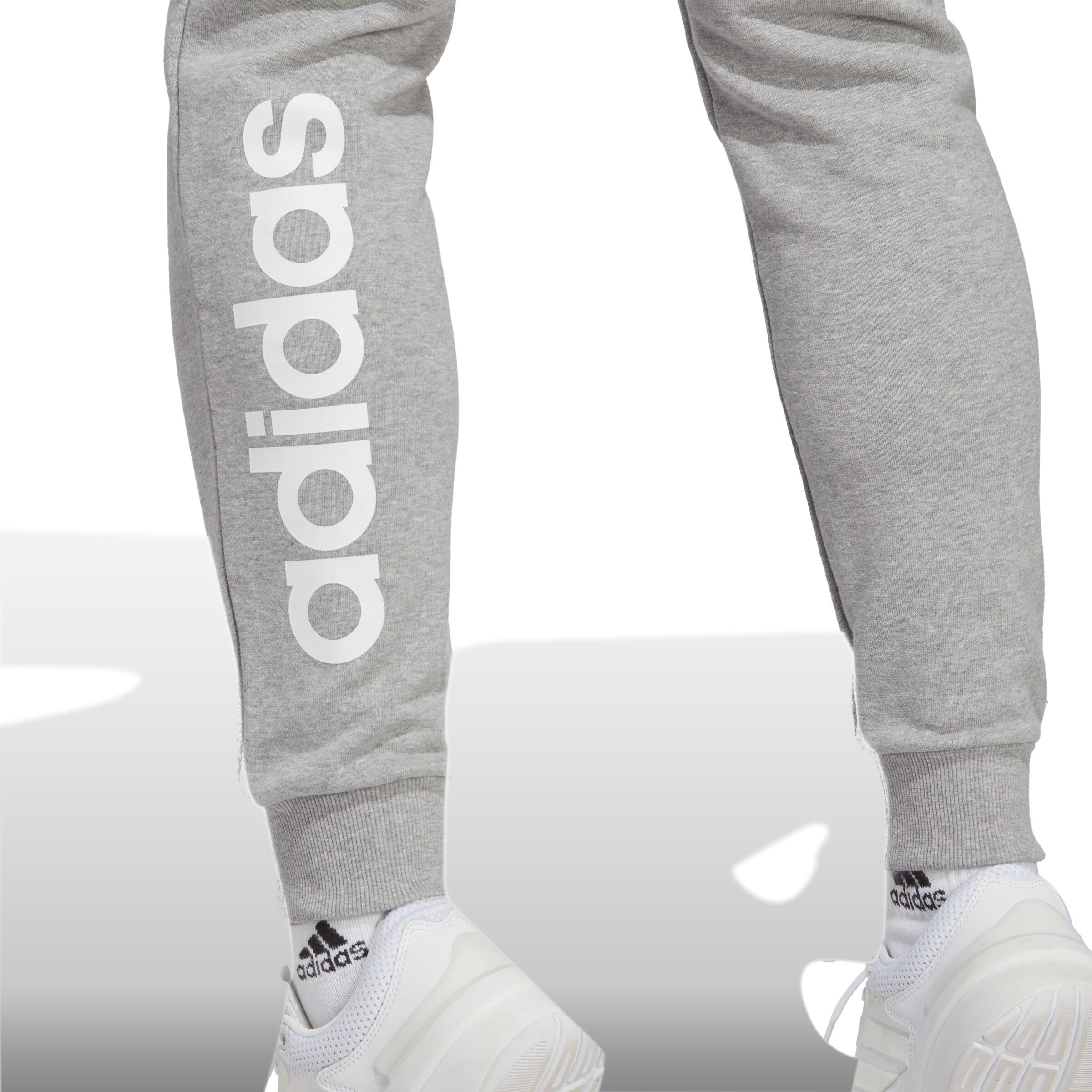 Buy adidas Essentials Linear French Terry Cuffed Training Pants