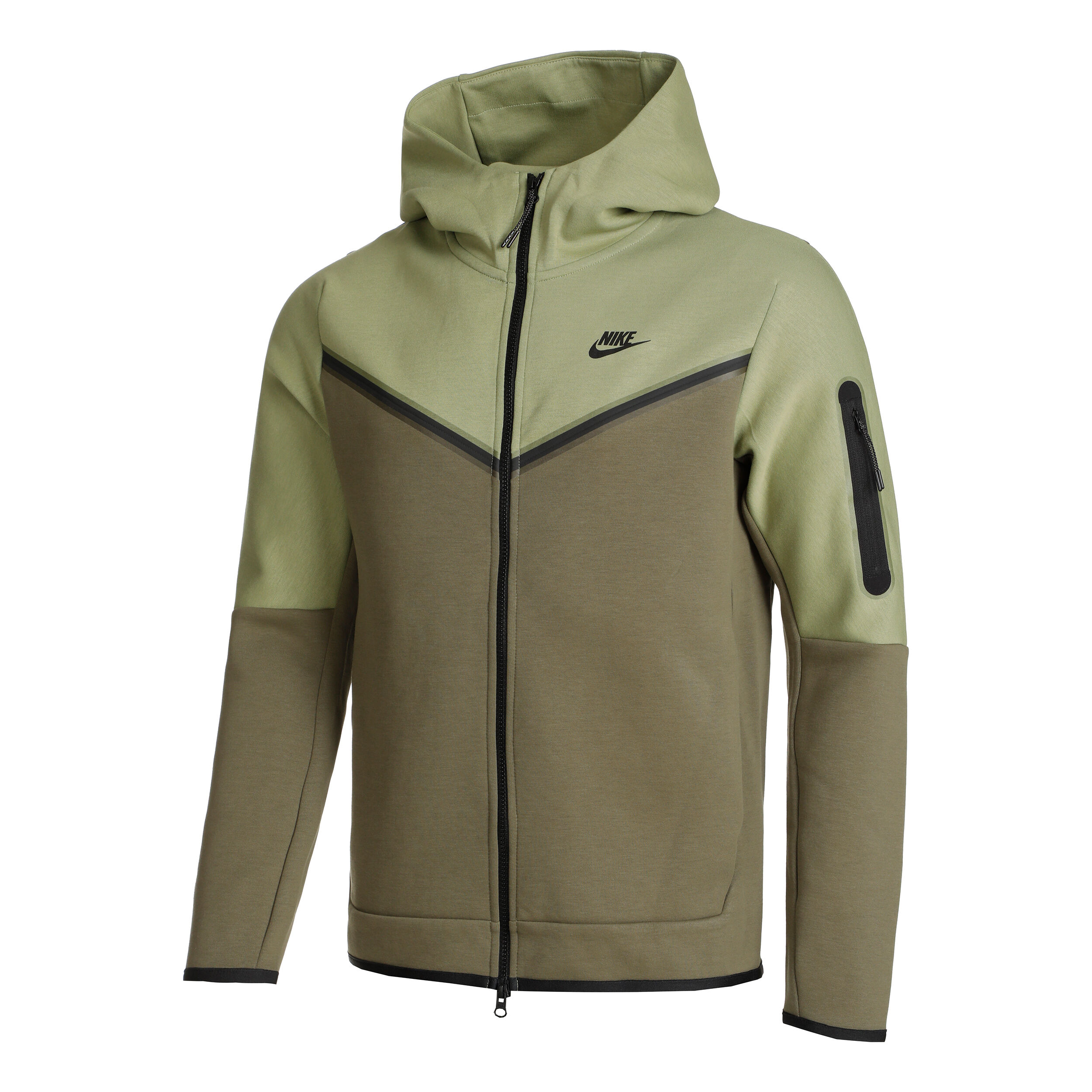 Buy Nike Sportswear Tech Zip Hoodie Men Olive Green online Padel Point COM